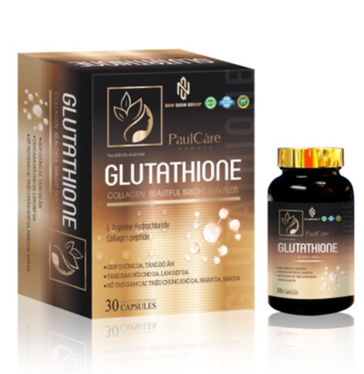 Viên uống Glutathione Collagen Beautiful Bright Skin Plus
