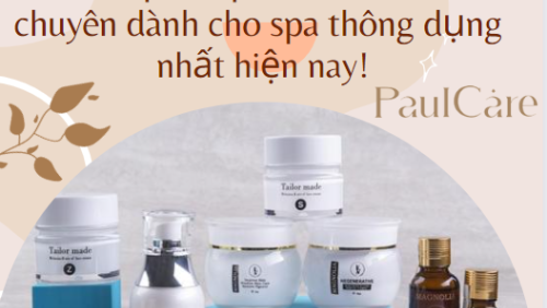 Top 7 sản phẩm serum dành cho spa thông dụng nhất hiện nay
